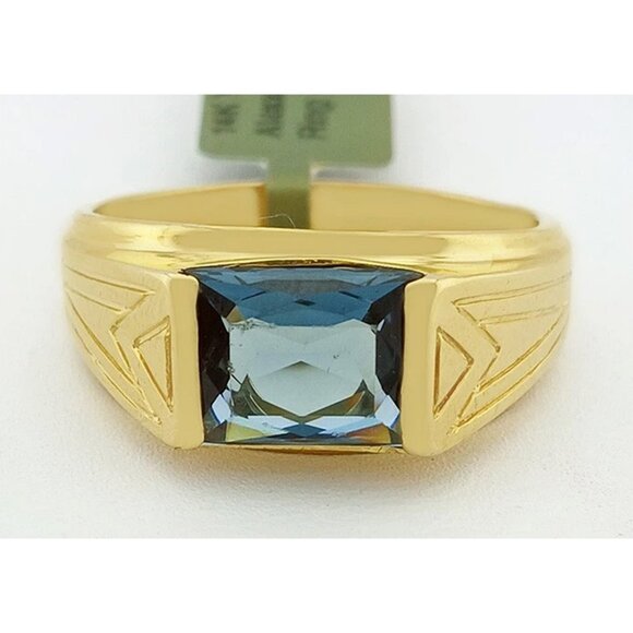 Created 3.60 Cts Alexandrite Ring 14k Gold
